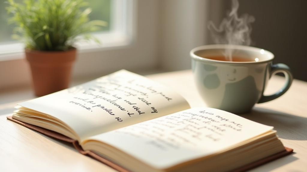 Illustration de bien-être au travail avec des éléments de productivité